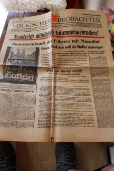 Preview: Zeitung Völkischer Beobachter Norddeutsche Ausgabe Juni 1940